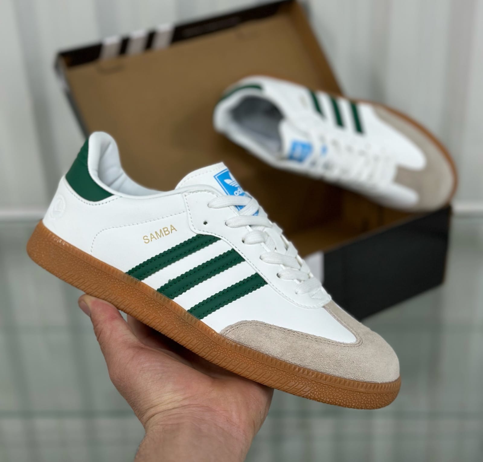 Мужские весенние кроссовки AIR SO-243-116 (8 пар в коробе, размер 41-46)