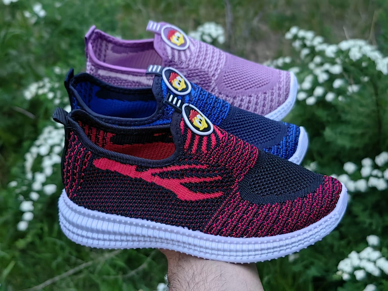 Детские слипоны  FASHION SO-254-280 (18 пар в коробе, 31-36 размер)