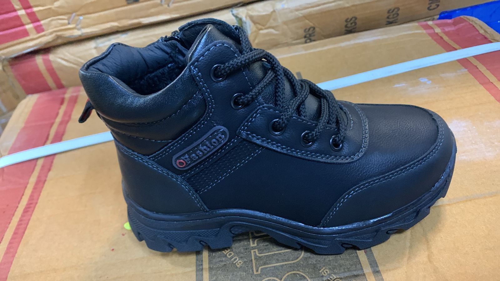 Детские ботинки  FASHION SO-251-457 (8 пар в коробе, 27-32 размер)