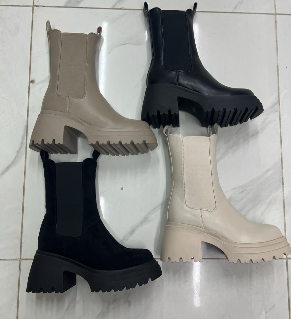 Женские зимние ботинки FASHION SO-213-22 (8 пар в коробе, размер 36-41)