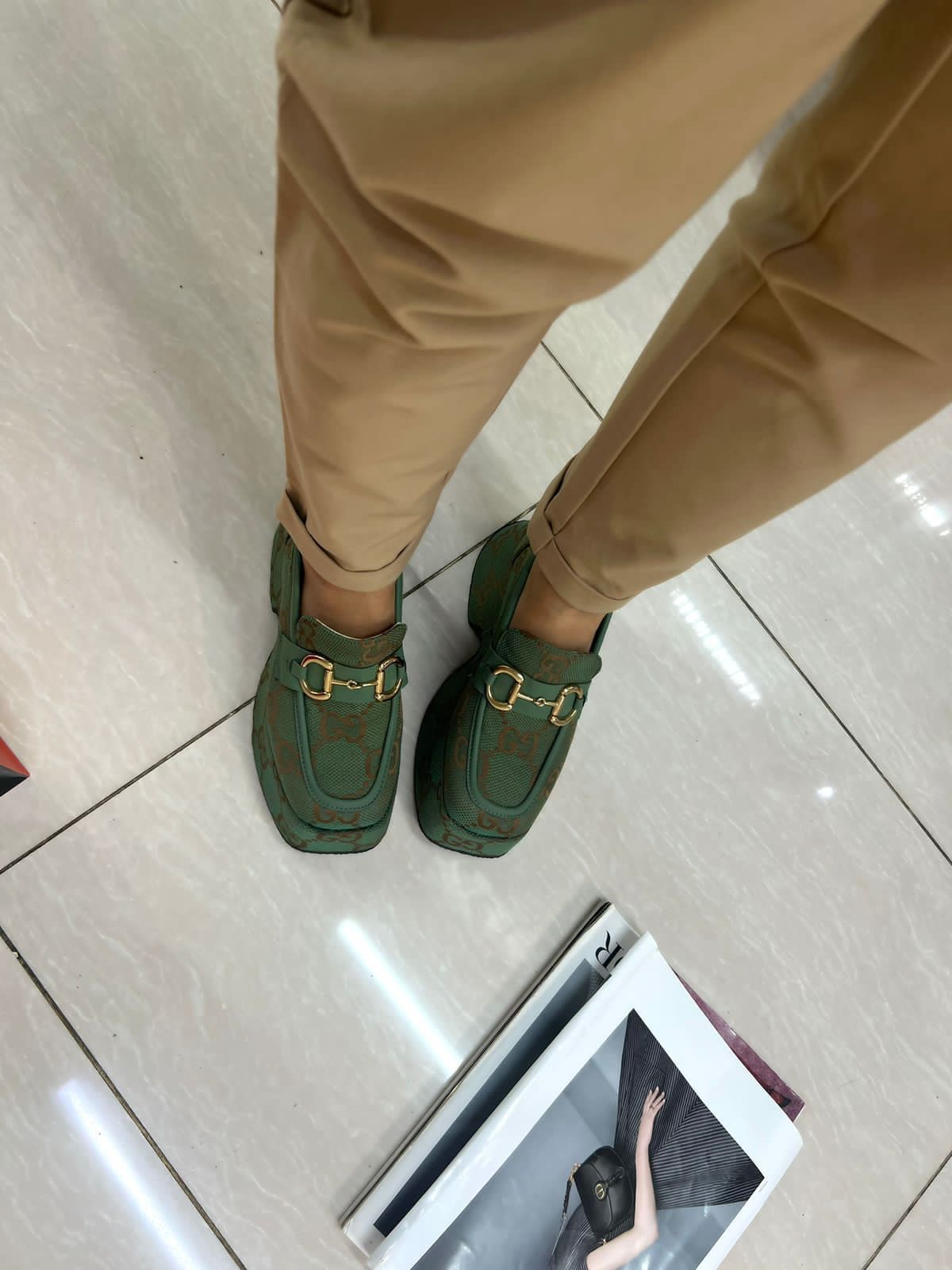 Женские весенние туфли FASHION SO-221-142 (8 пар в коробе, размер 36-41)