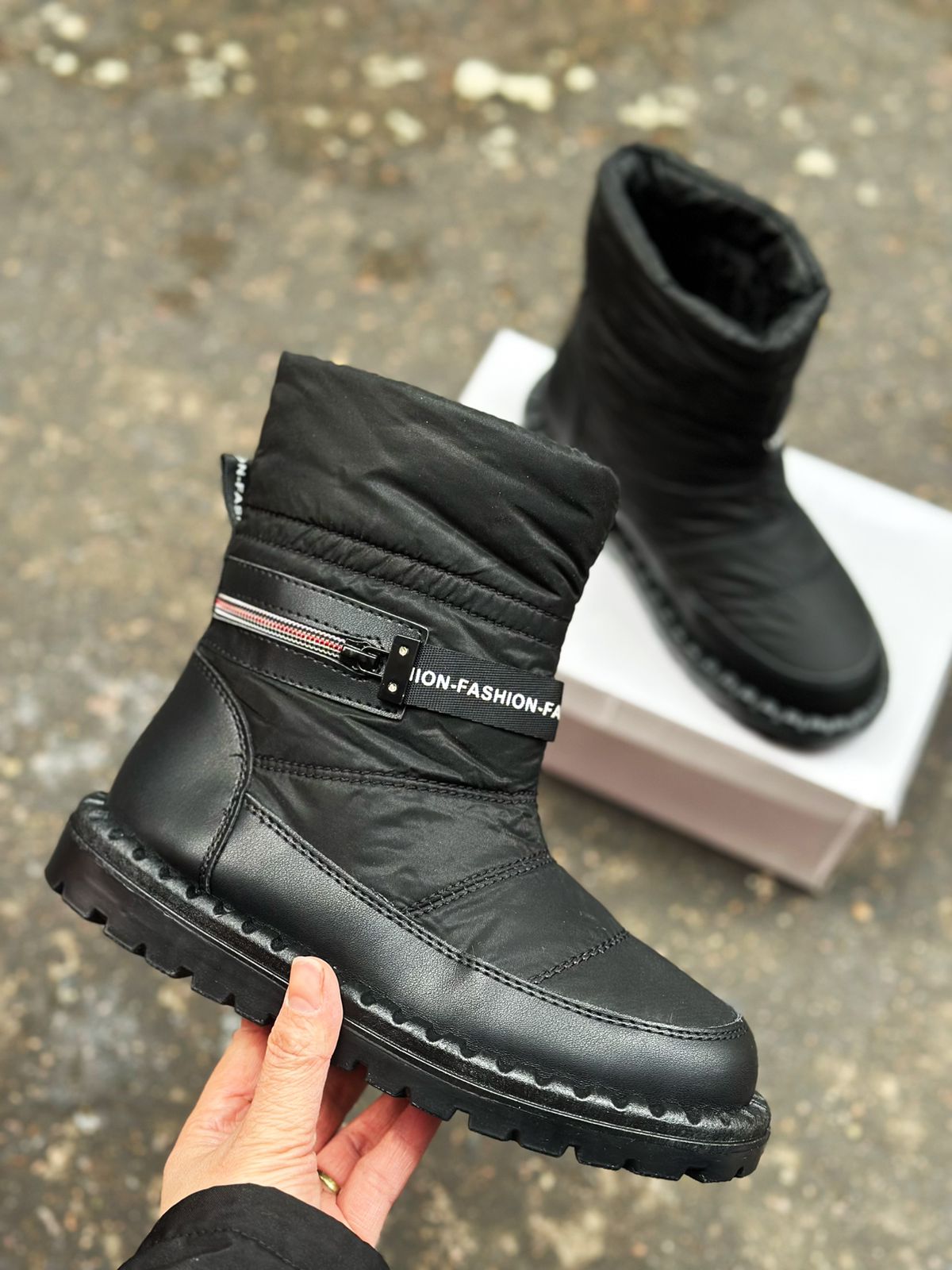 Женские зимние сапоги FASHION SO-213-55 (8 пар в коробе, размер 36-41)