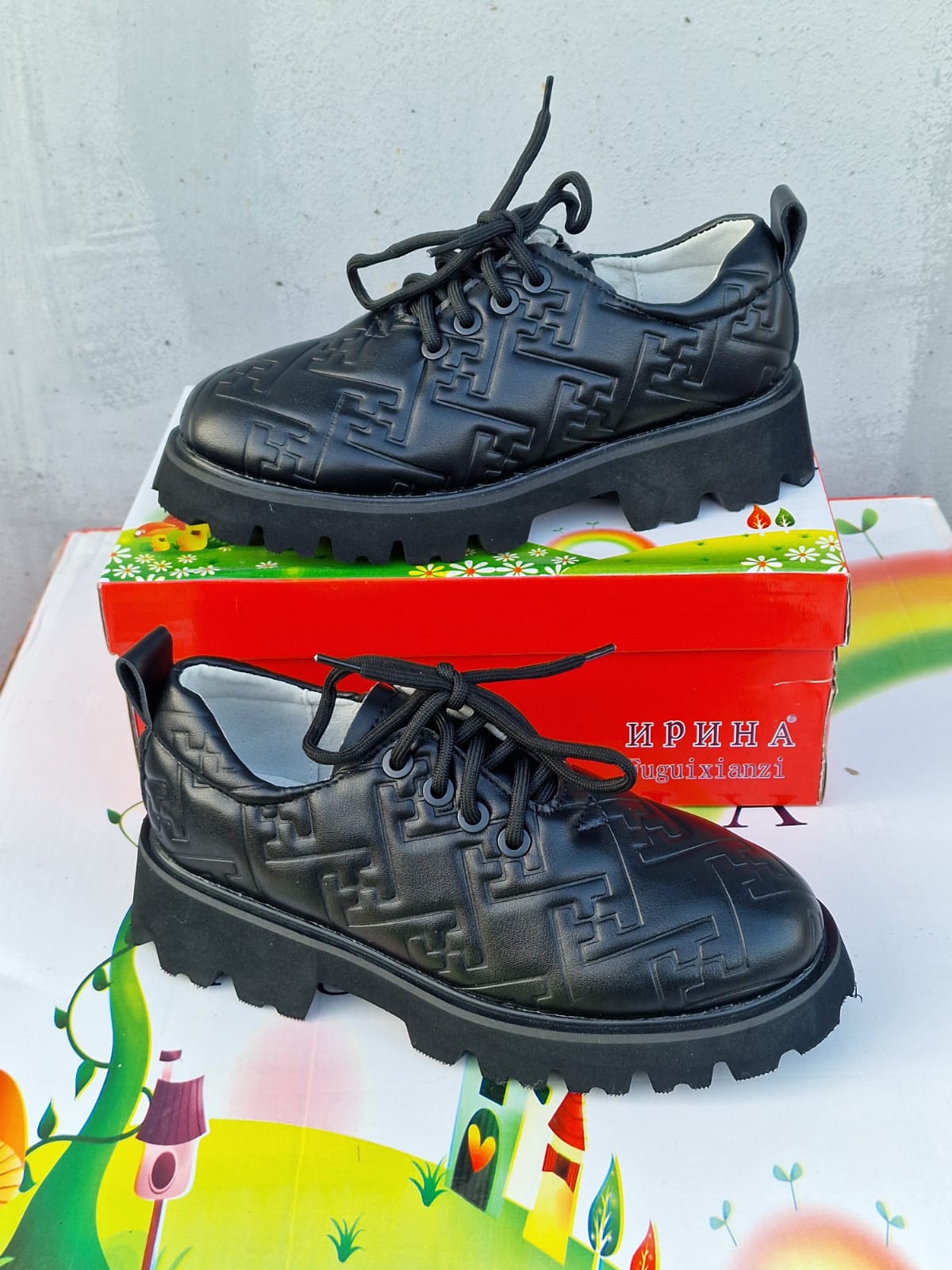 Детские туфли  FASHION SO-263-134 (8 пар в коробе, 33-38 размер)