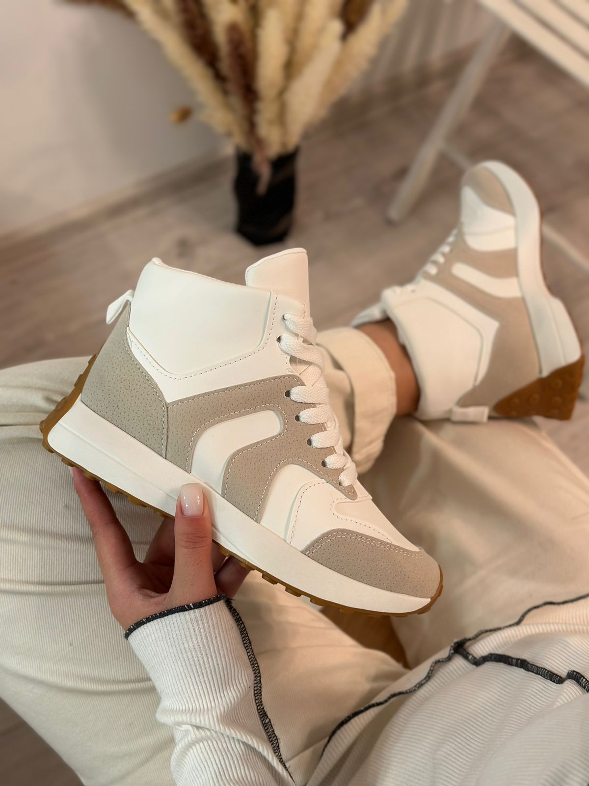 Женские весенние кроссовки AIR SO-221-169 (8 пар в коробе, размер 36-41)