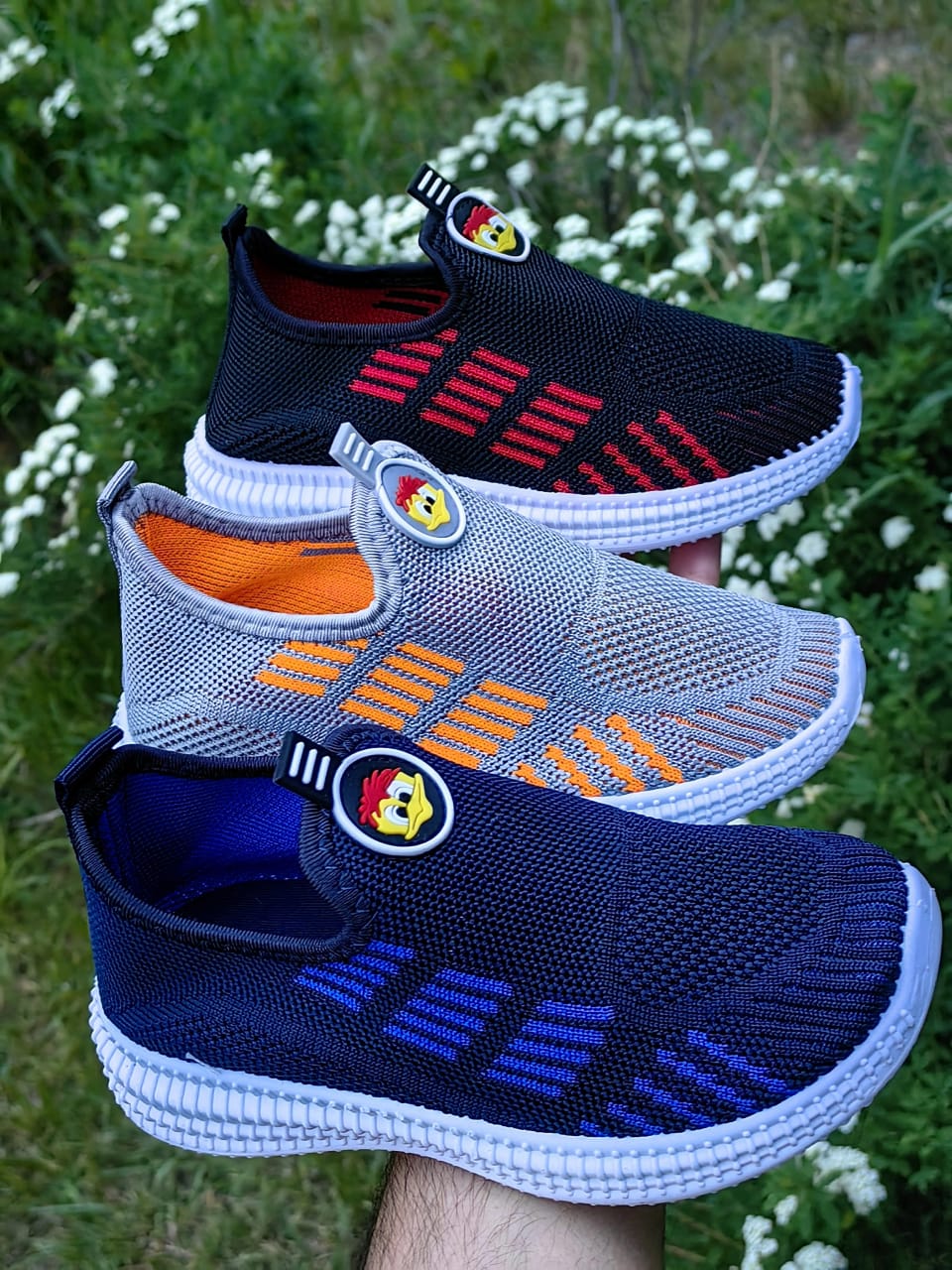 Детские слипоны  FASHION SO-254-288 (18 пар в коробе, 31-36 размер)