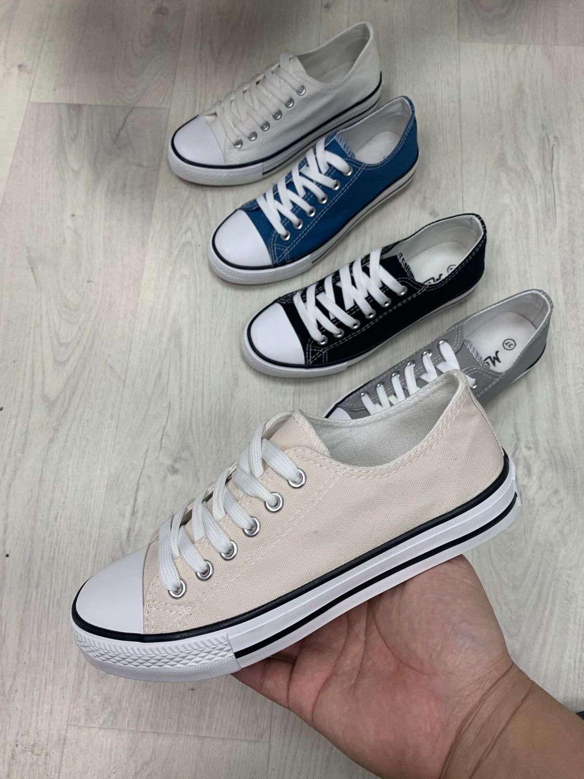 Женские весенние кеды MEITESI SO-224-111 (10 пар в коробе, размер 36-41)