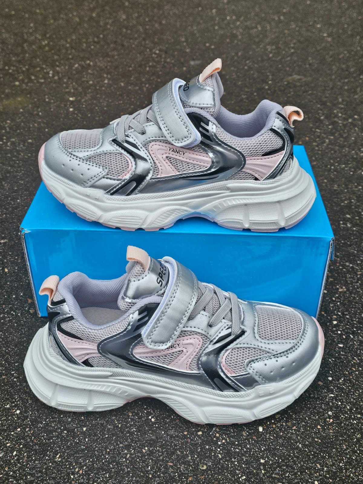 Детские кроссовки  FASHION SO-252-40 (8 пар в коробе, 32-37 размер)