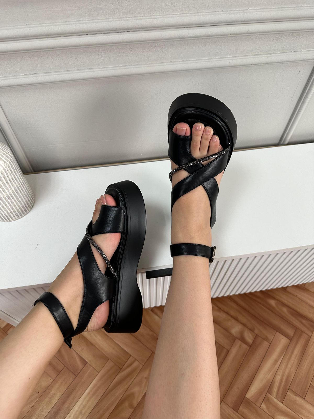 Женские босоножки  FASHION SO-257-111 (8 пар в коробе, 36-41 размер)