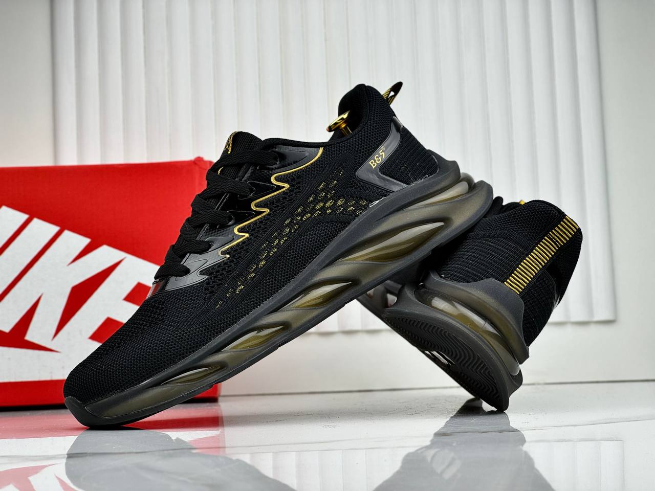 Мужские весенние кроссовки AIR SO-240-217 (8 пар в коробе, размер 41-46)