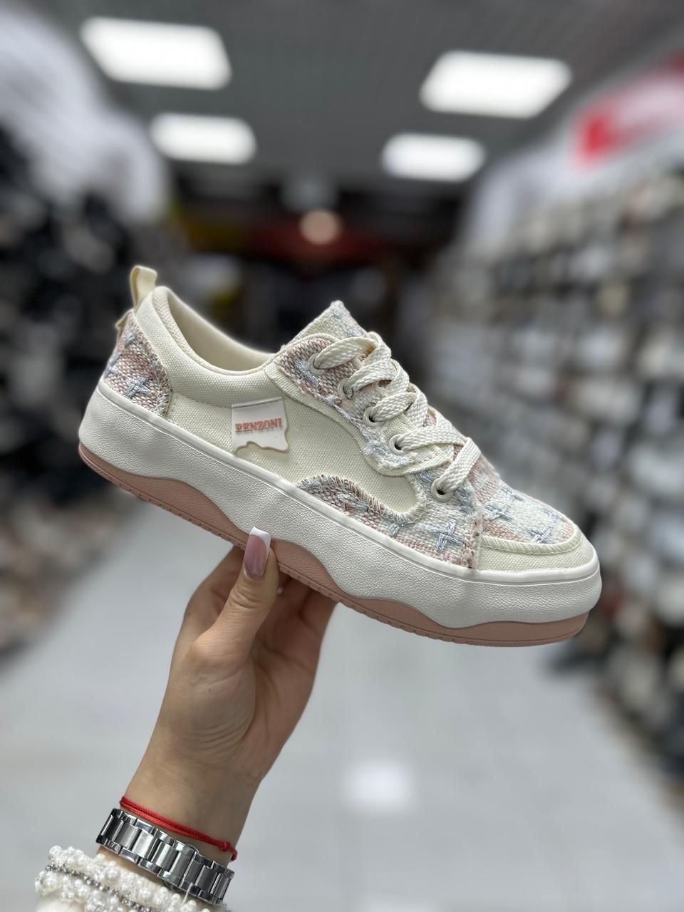 Женские кроссовки  FASHION SO-260-232 (8 пар в коробе, 36-41 размер)