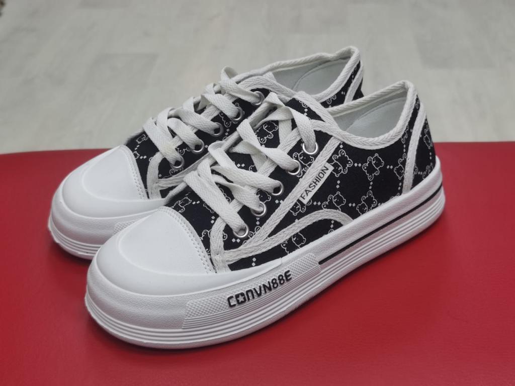 Женские весенние кеды SUFINA SO-230-117 (8 пар в коробе, размер 36-41)