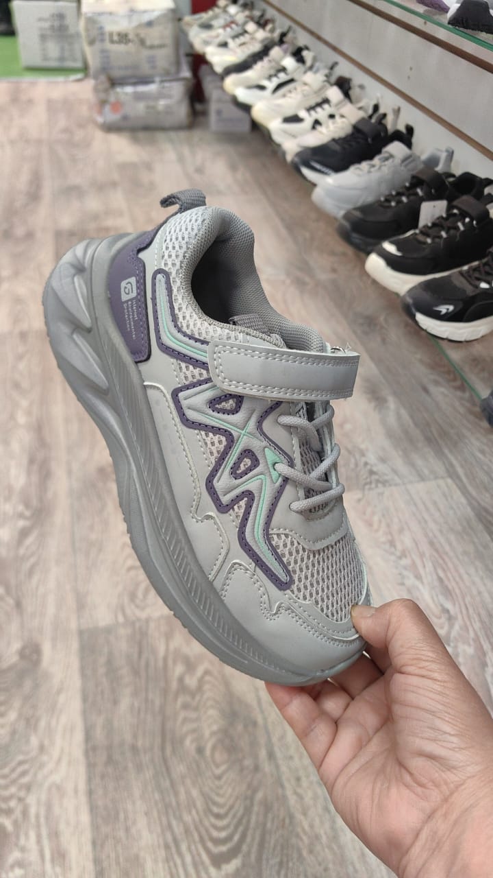 Детские кроссовки  ПЕСНЯ SO-261-262 (8 пар в коробе, 32-37 размер)