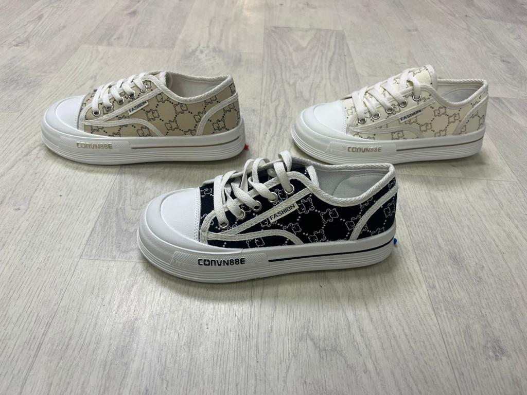 Женские весенние кеды SUFINA SO-230-118 (8 пар в коробе, размер 36-41)