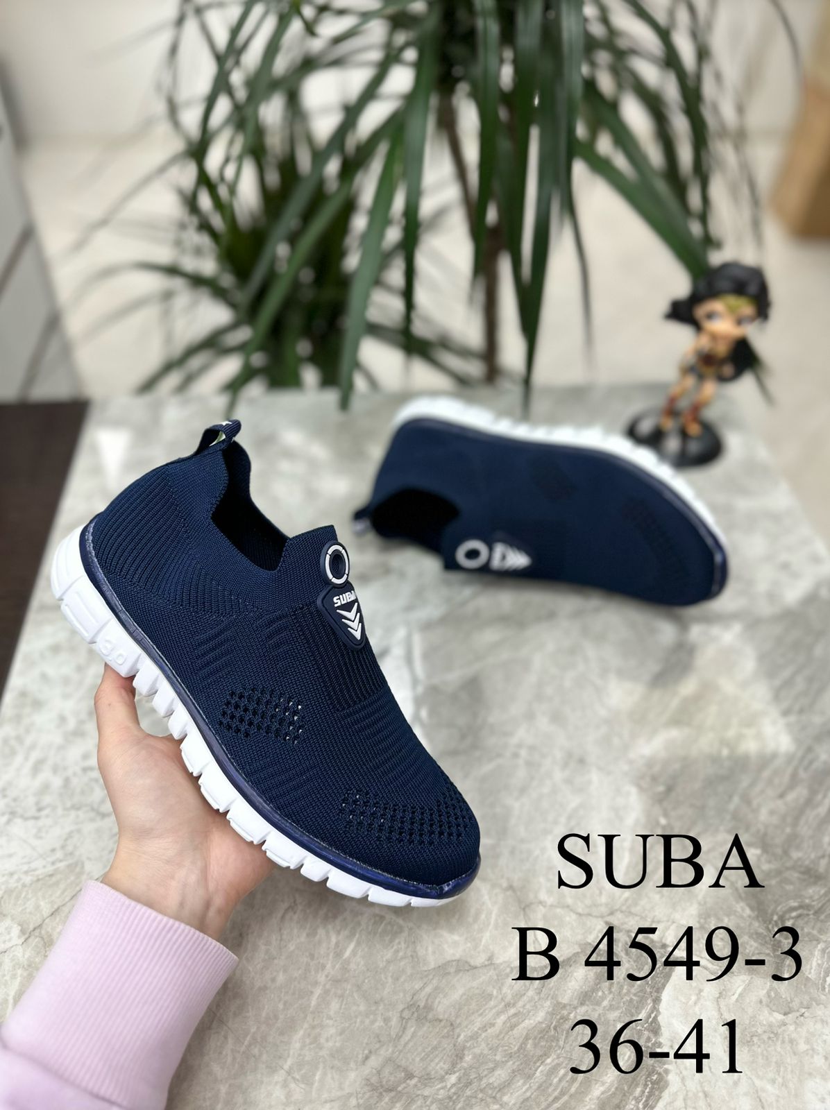 Мужские весенние слипоны SUBA SO-248-78 (8 пар в коробе, размер 36-41)