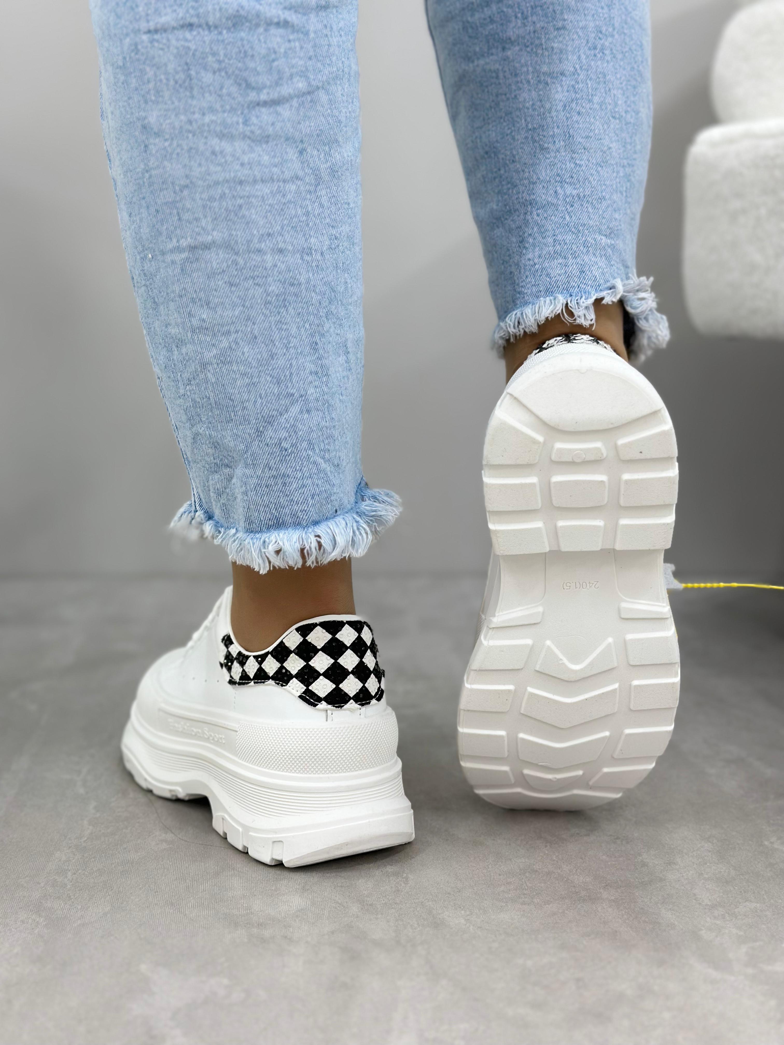 Женские весенние кроссовки AIR SO-216-127 (8 пар в коробе, размер 36-41)