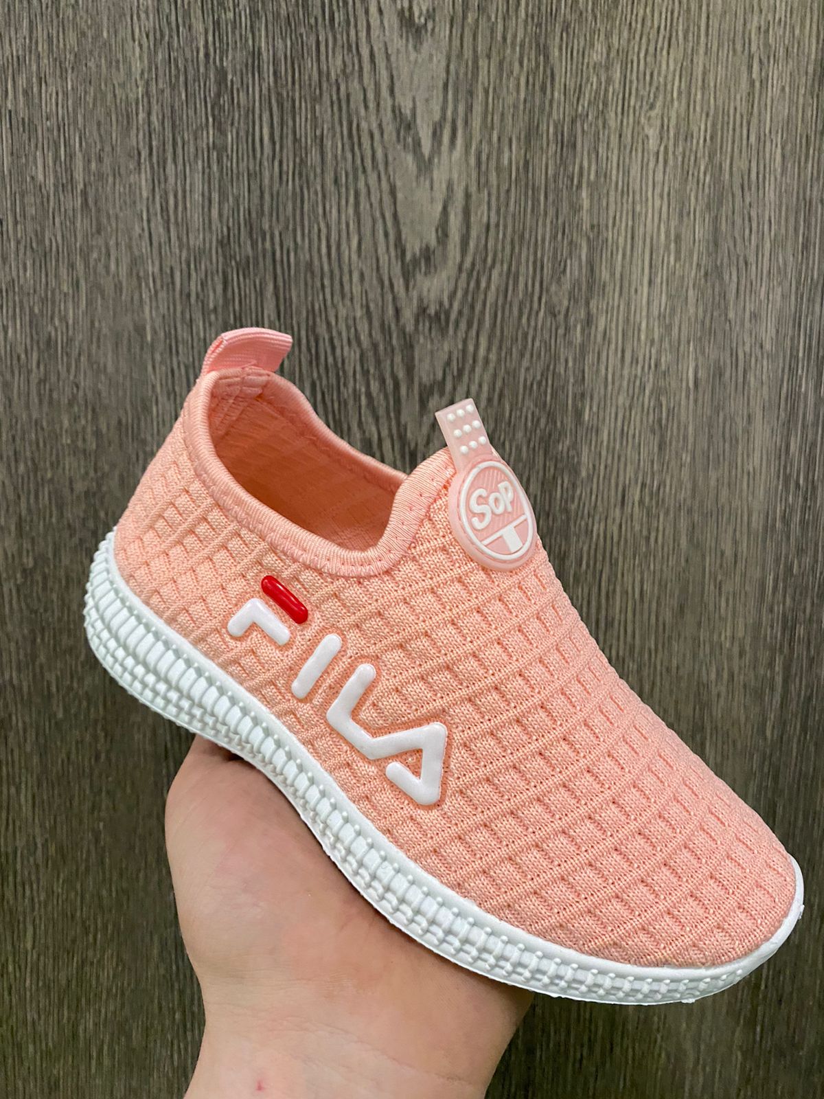 Детские весенние слипоны FASHION SO-239-103 (10 пар в коробе, размер 31-36)