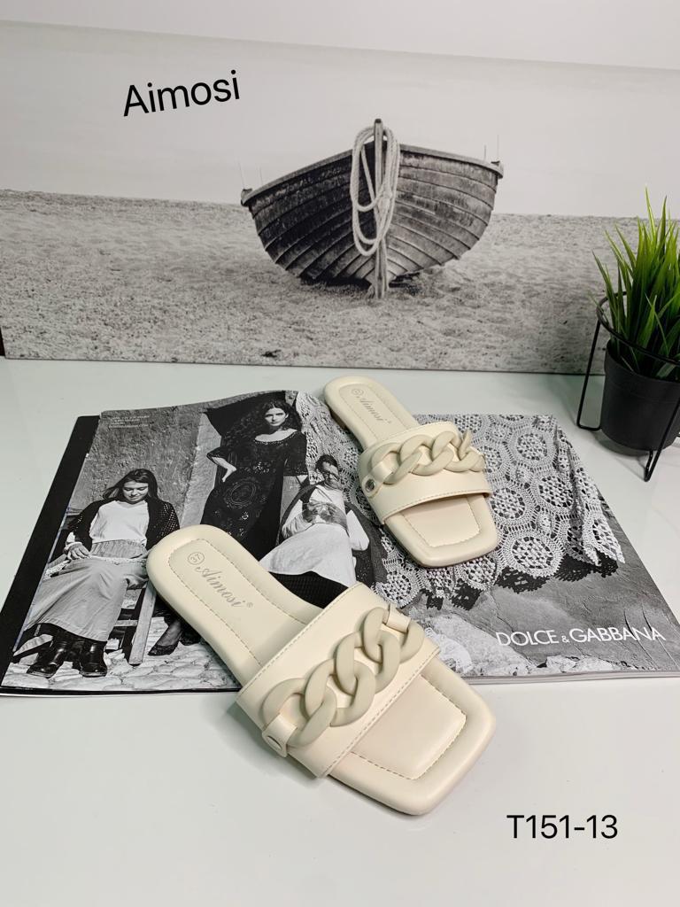 Женские летние шлепанцы AIMOSI SO-245-32 (8 пар в коробе, размер 36-41)