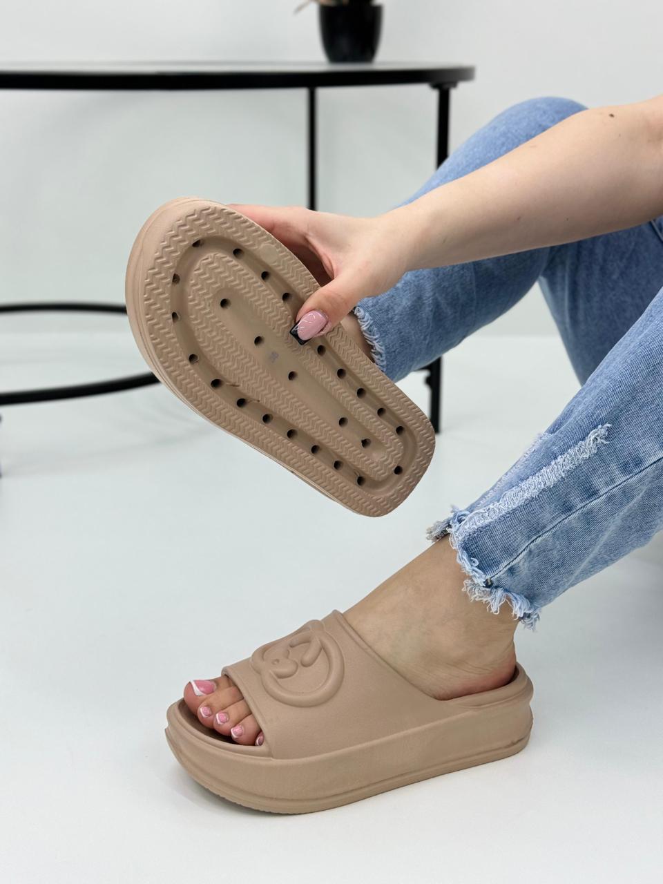 Женские весенние сланцы FASHION SO-244-87 (8 пар в коробе, размер 36-41)