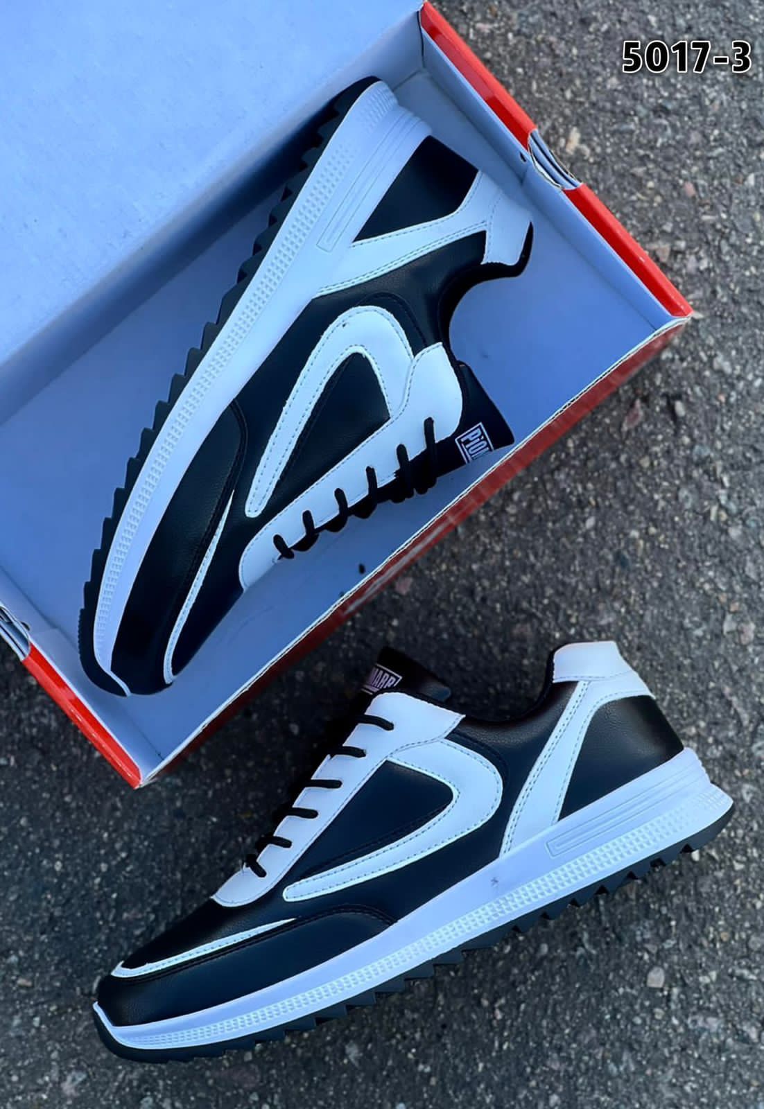 Мужские весенние кроссовки AIR SO-227-73 (8 пар в коробе, размер 41-46)