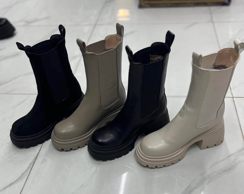 Женские зимние ботинки FASHION SO-213-19 (8 пар в коробе, размер 36-41)