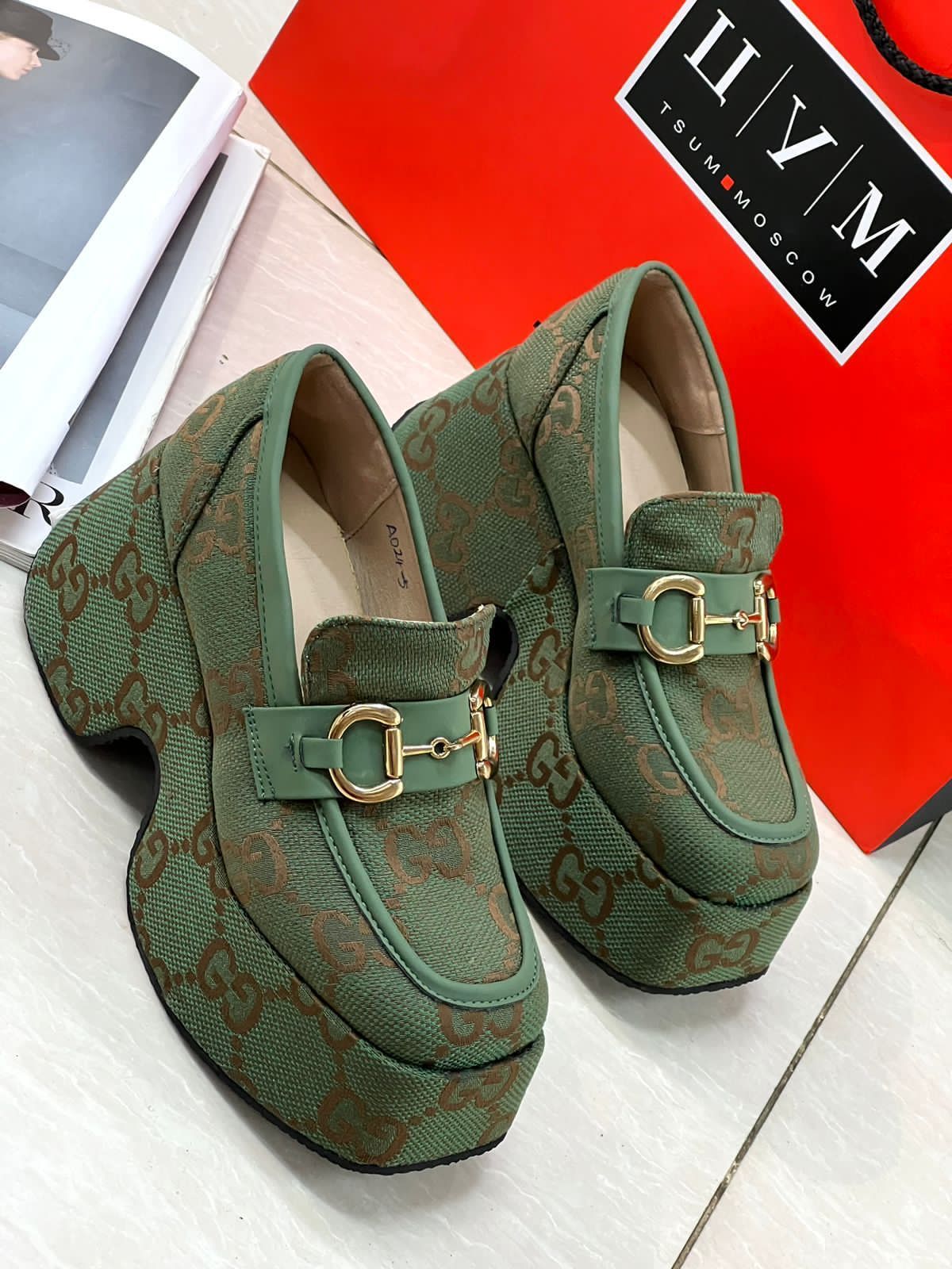 Женские весенние туфли FASHION SO-221-136 (8 пар в коробе, размер 36-41)