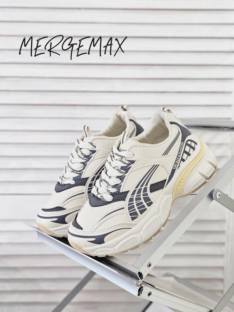 Женские весенние кроссовки MERGE MAX SO-222-187 (8 пар в коробе, размер 36-41)