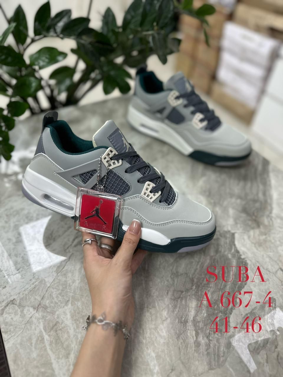 Мужские весенние кроссовки SUBA SO-234-11 (8 пар в коробе, размер 41-46)