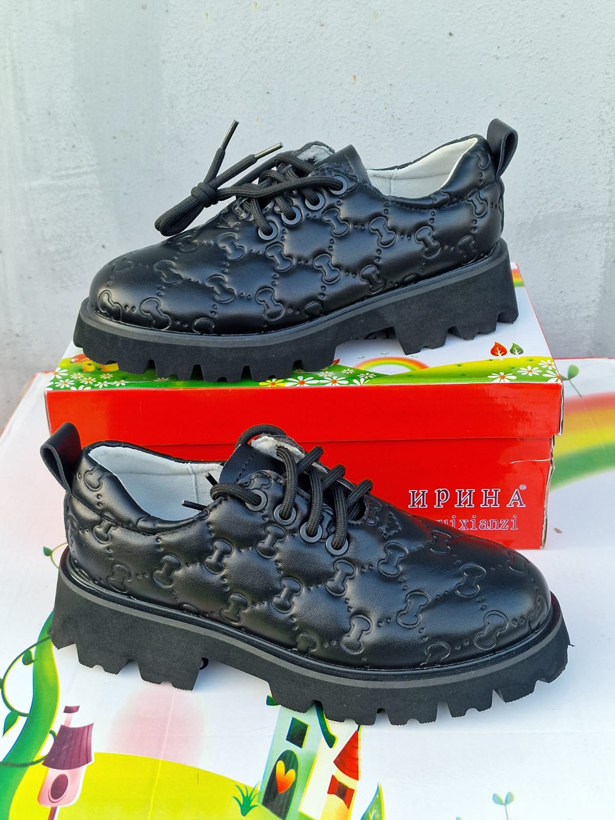 Детские туфли  FASHION SO-263-142 (8 пар в коробе, 33-38 размер)