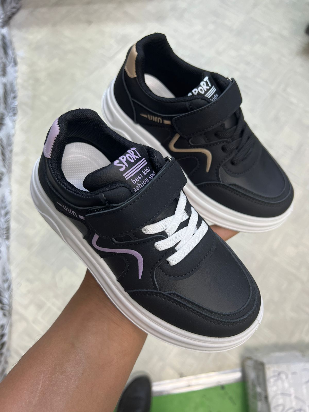 Детские кроссовки  FASHION SO-263-242 (12 пар в коробе, 31-36 размер)