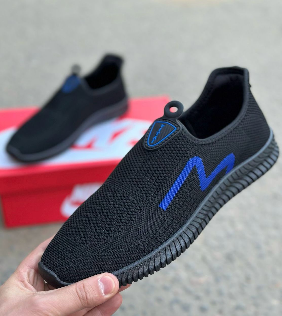 Мужские слипоны  FASHION SO-260-75 (8 пар в коробе, 40-45 размер)