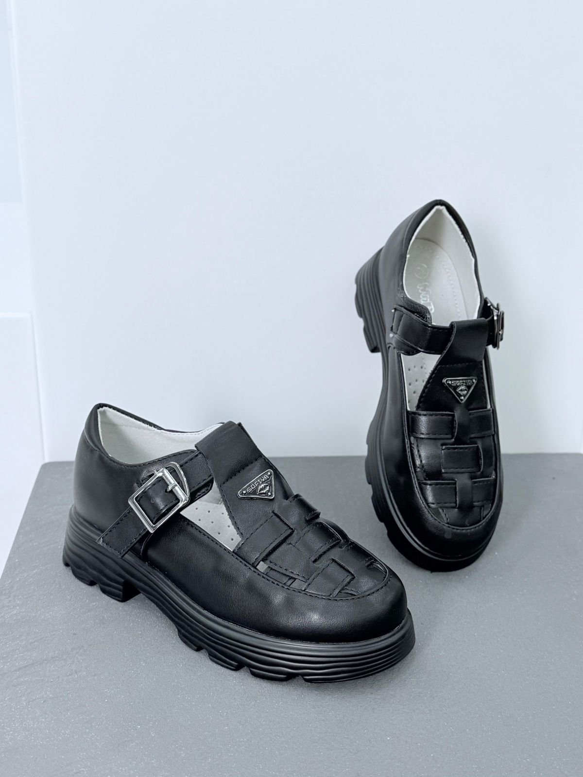 Детские туфли  FASHION SO-266-40 (10 пар в коробе, 30-37 размер)