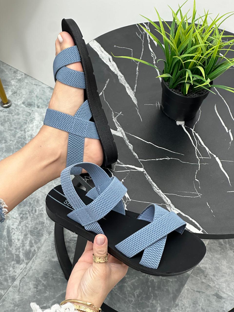 Женские босоножки  FASHION SO-257-152 (10 пар в коробе, 36-41 размер)