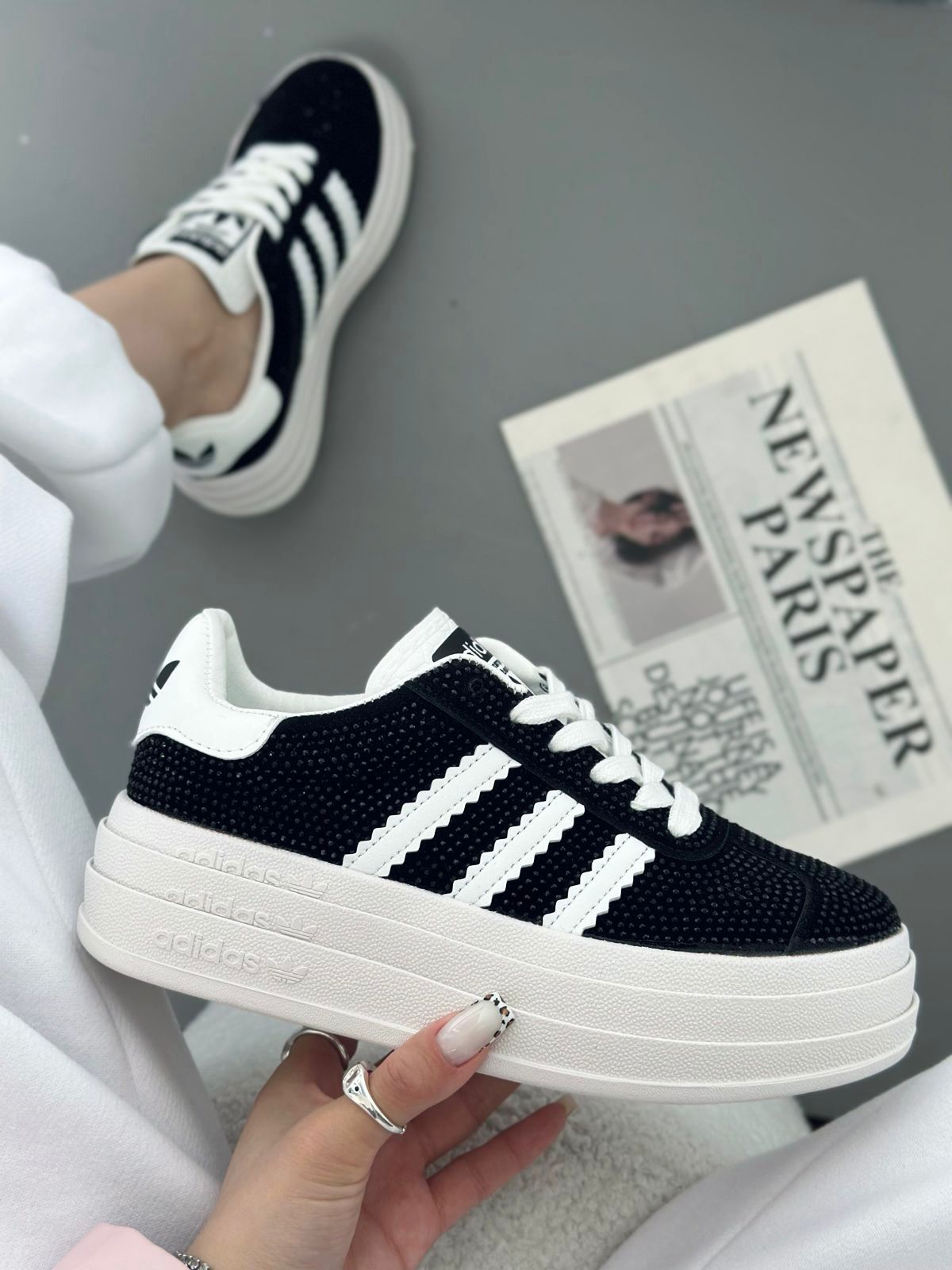 Женские весенние кроссовки FASHION SO-245-10 (6 пар в коробе, размер 36-41)