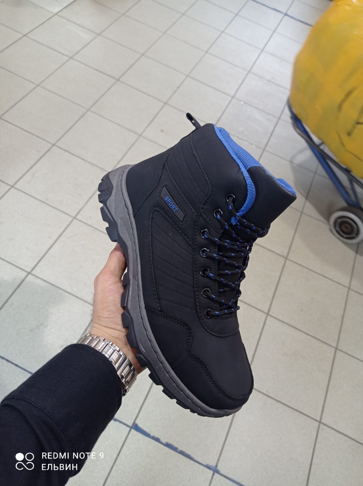 Мужские зимние ботинки SPORT SO-212-26 (8 пар в коробе, размер 41-46)