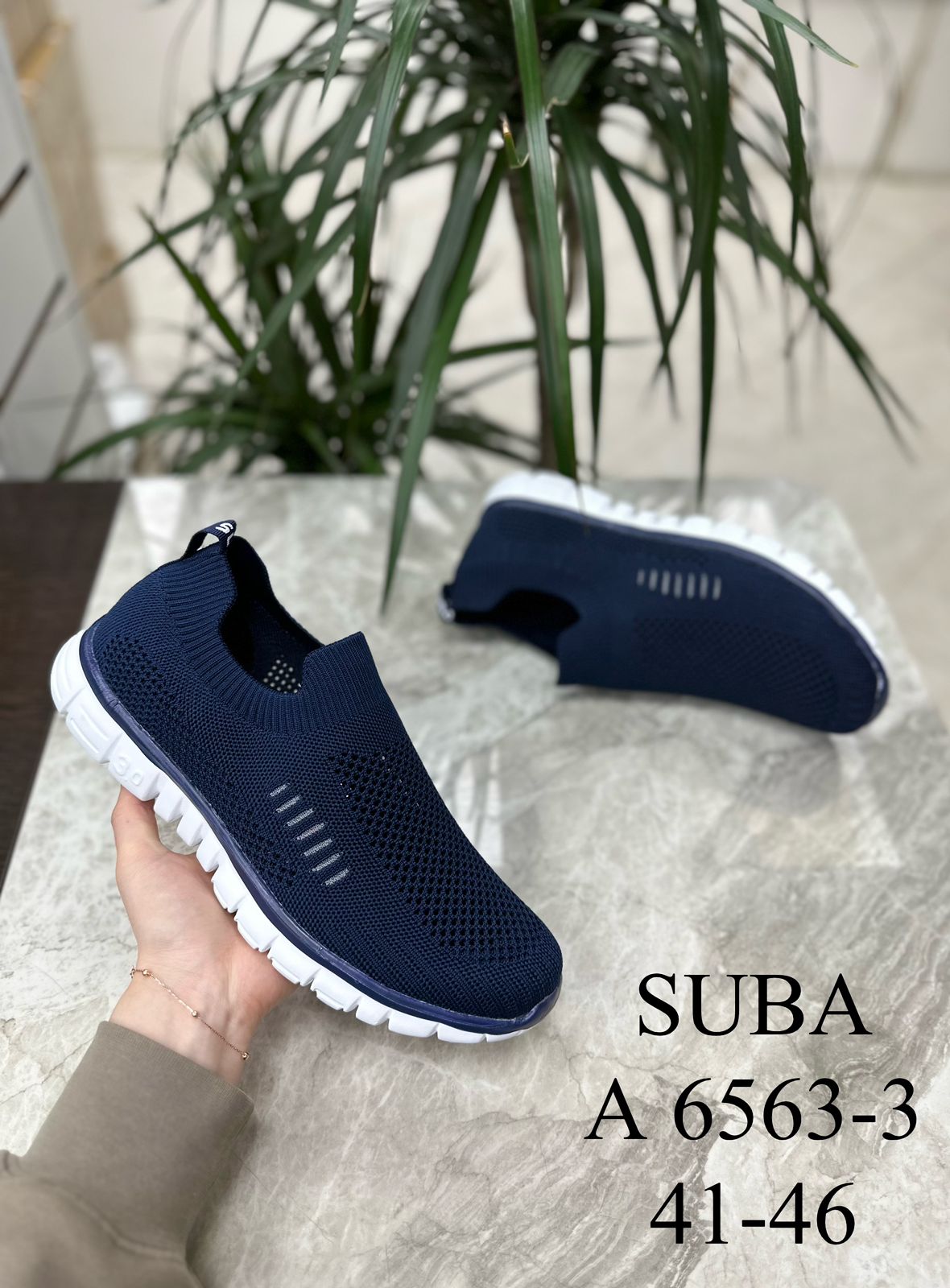 Мужские весенние кроссовки SUBA SO-234-32 (8 пар в коробе, размер 41-46)