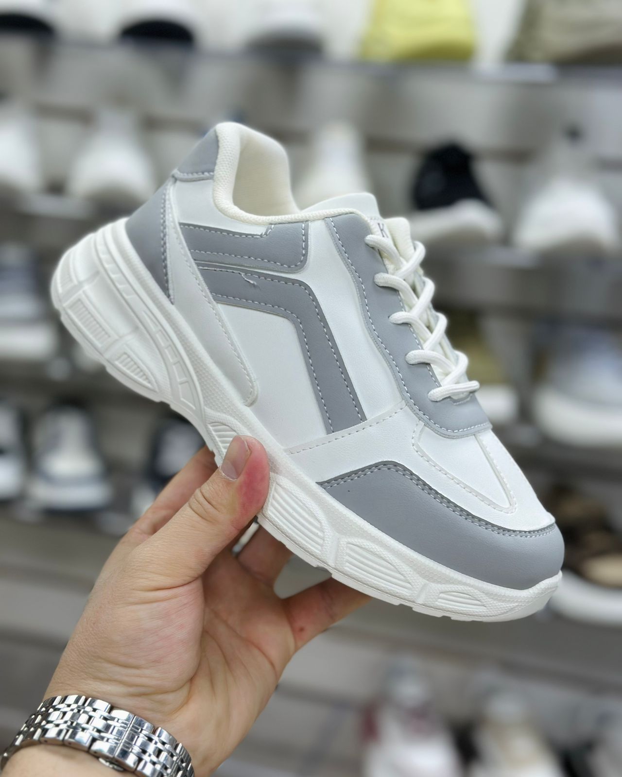 Женские весенние кроссовки FASHION SO-240-287 (8 пар в коробе, размер 36-41)