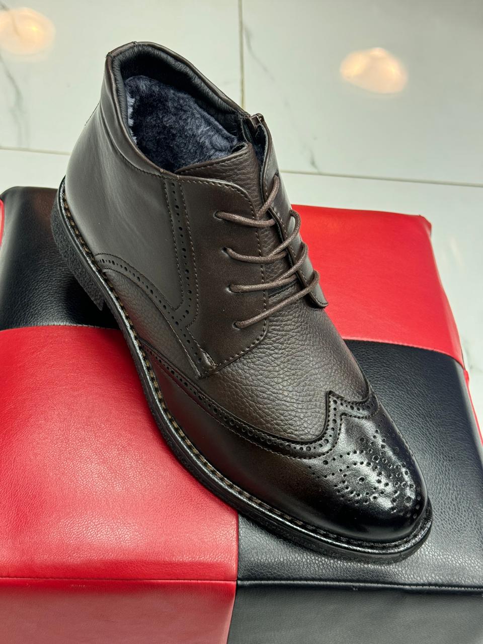 Мужские туфли  FASHION SO-251-528 (8 пар в коробе, 40-45 размер)