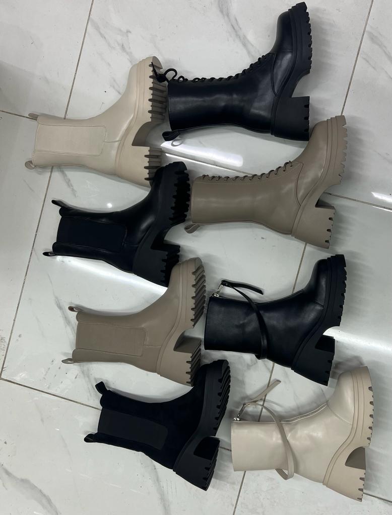 Женские зимние ботинки FASHION SO-213-13 (8 пар в коробе, размер 36-41)