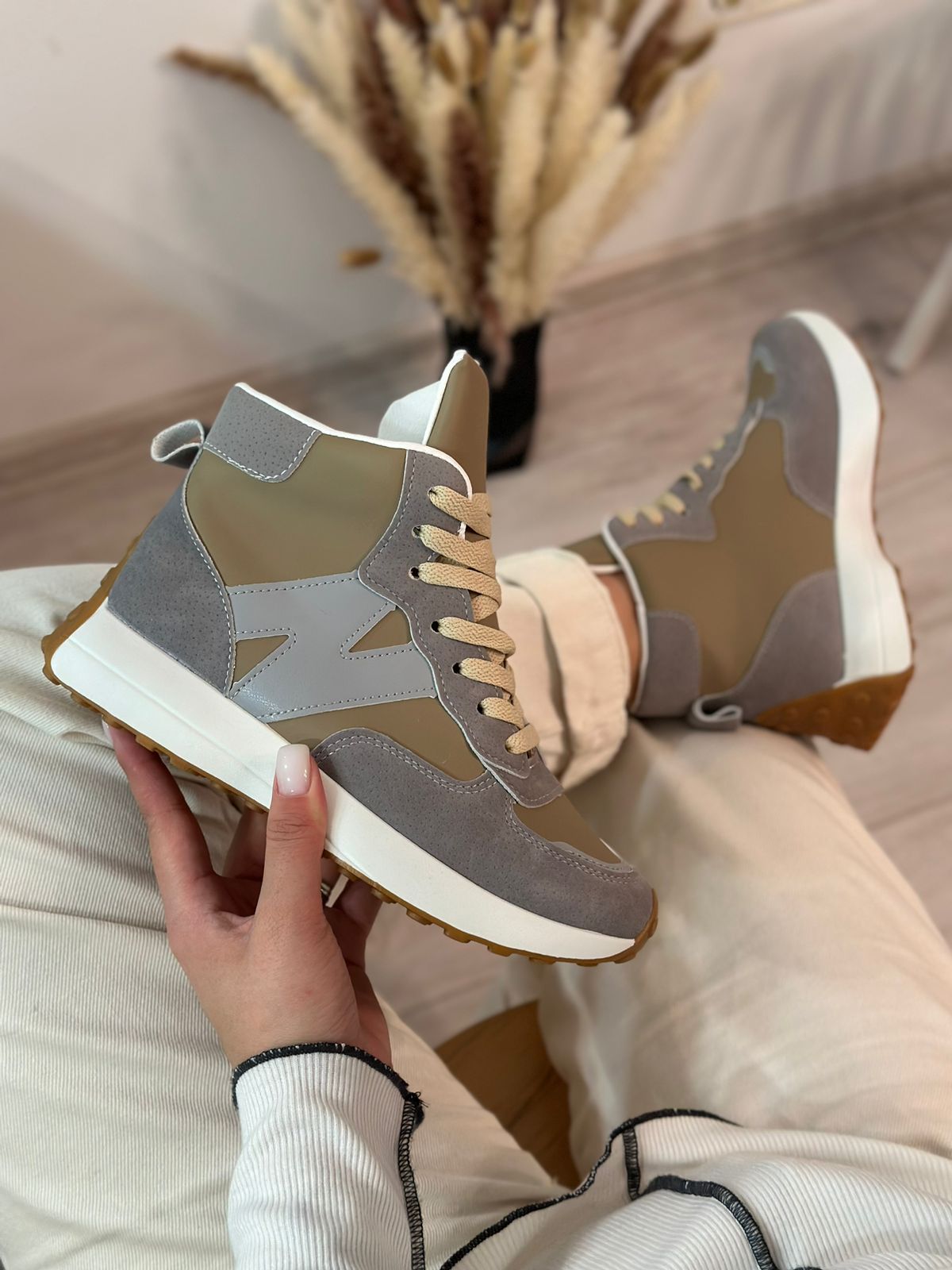 Женские весенние кроссовки AIR SO-221-166 (8 пар в коробе, размер 36-41)