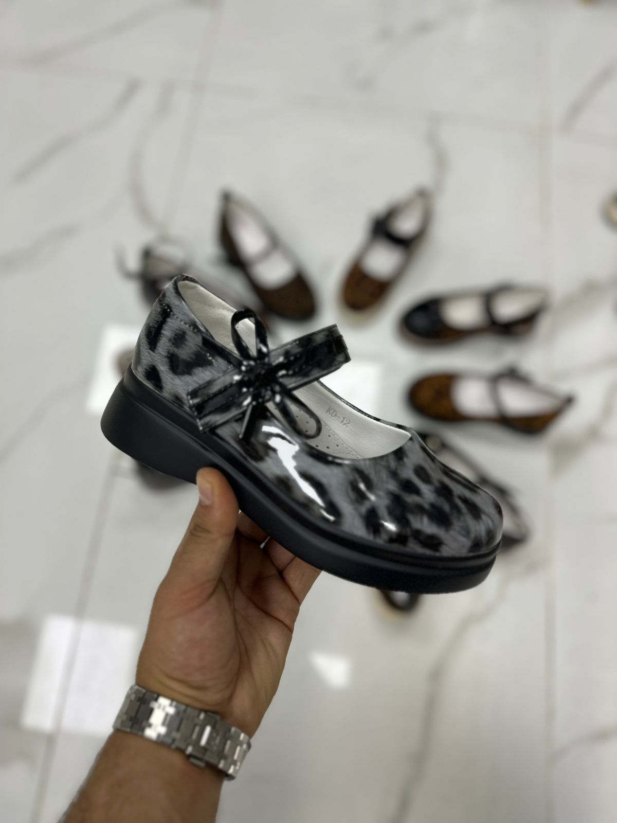 Детские туфли  FASHION SO-265-37 (10 пар в коробе, 30-37 размер)