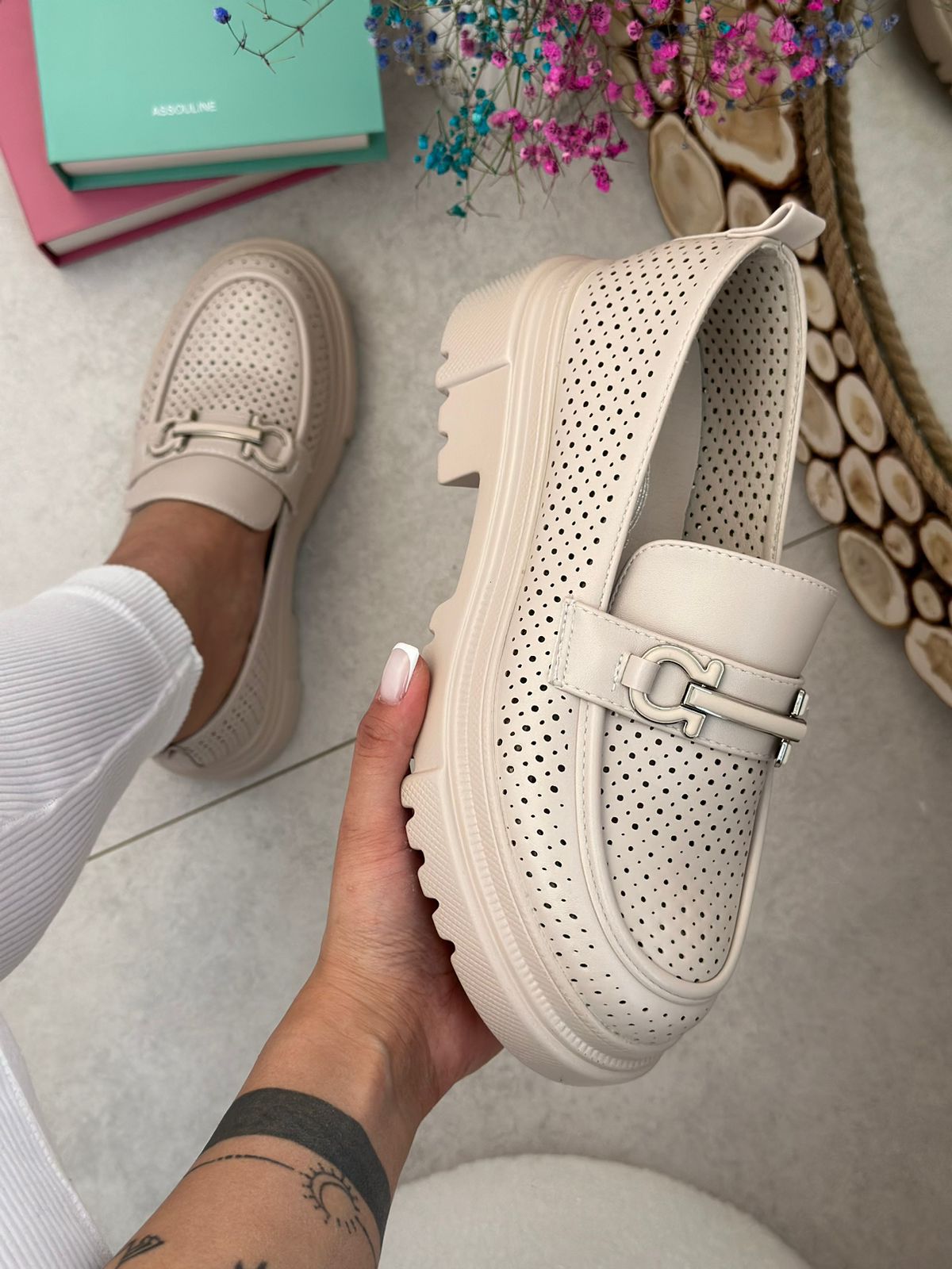 Женские весенние туфли FASHION SO-240-126 (8 пар в коробе, размер 36-41)