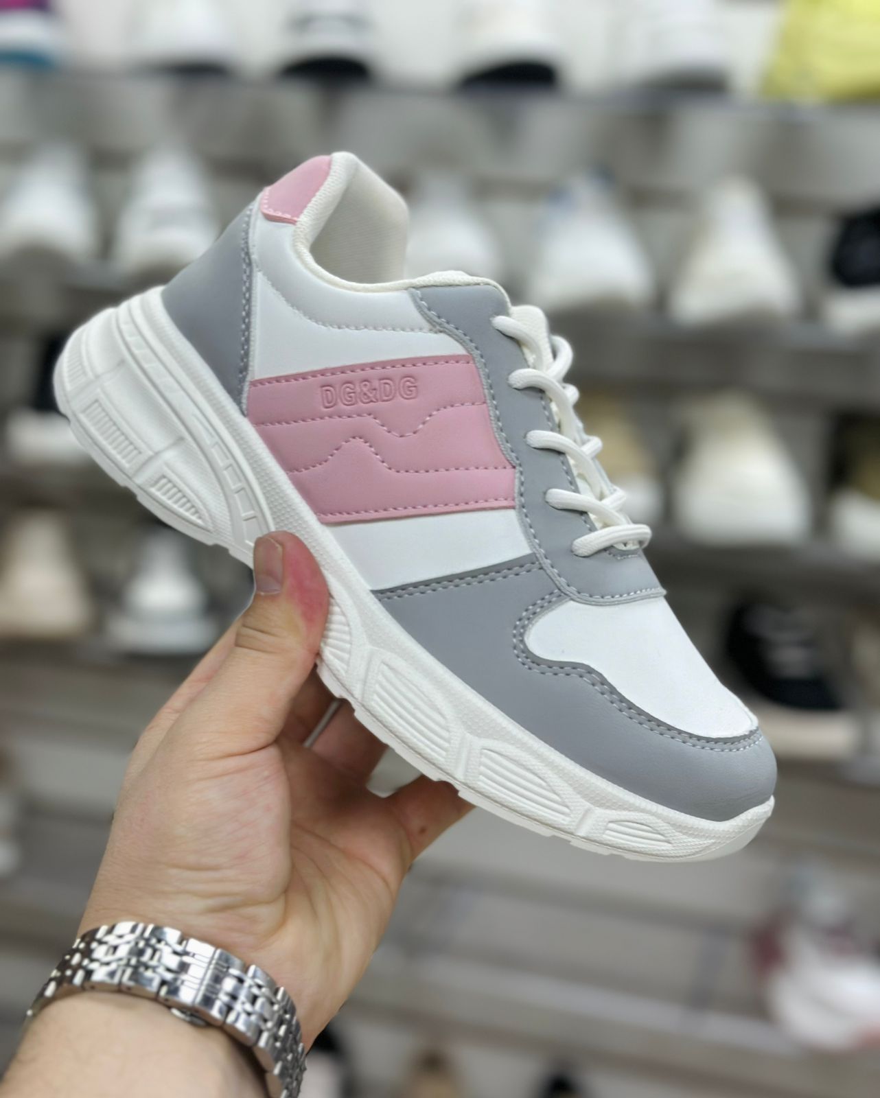 Женские весенние кроссовки FASHION SO-240-295 (8 пар в коробе, размер 36-41)