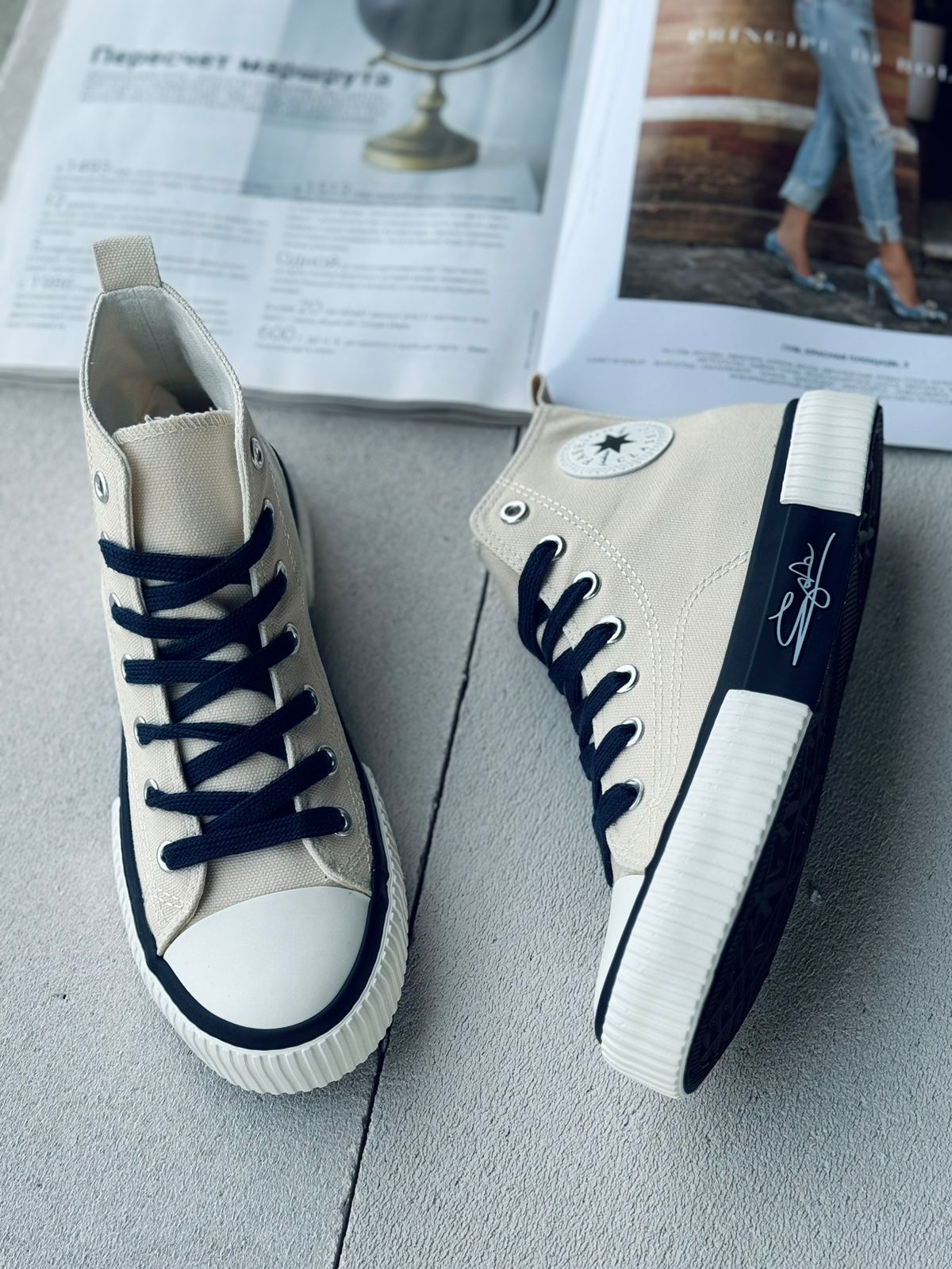 Женские весенние кеды FASHION SO-240-32 (8 пар в коробе, размер 36-41)