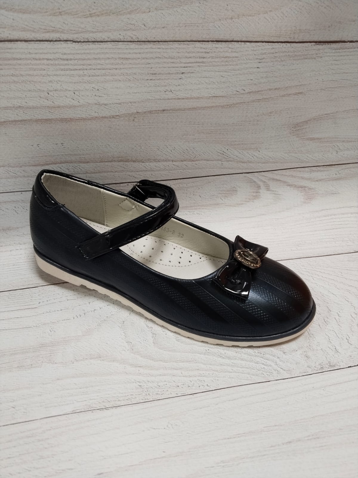 Детские туфли  FASHION SO-261-18 (8 пар в коробе, 32-37 размер)