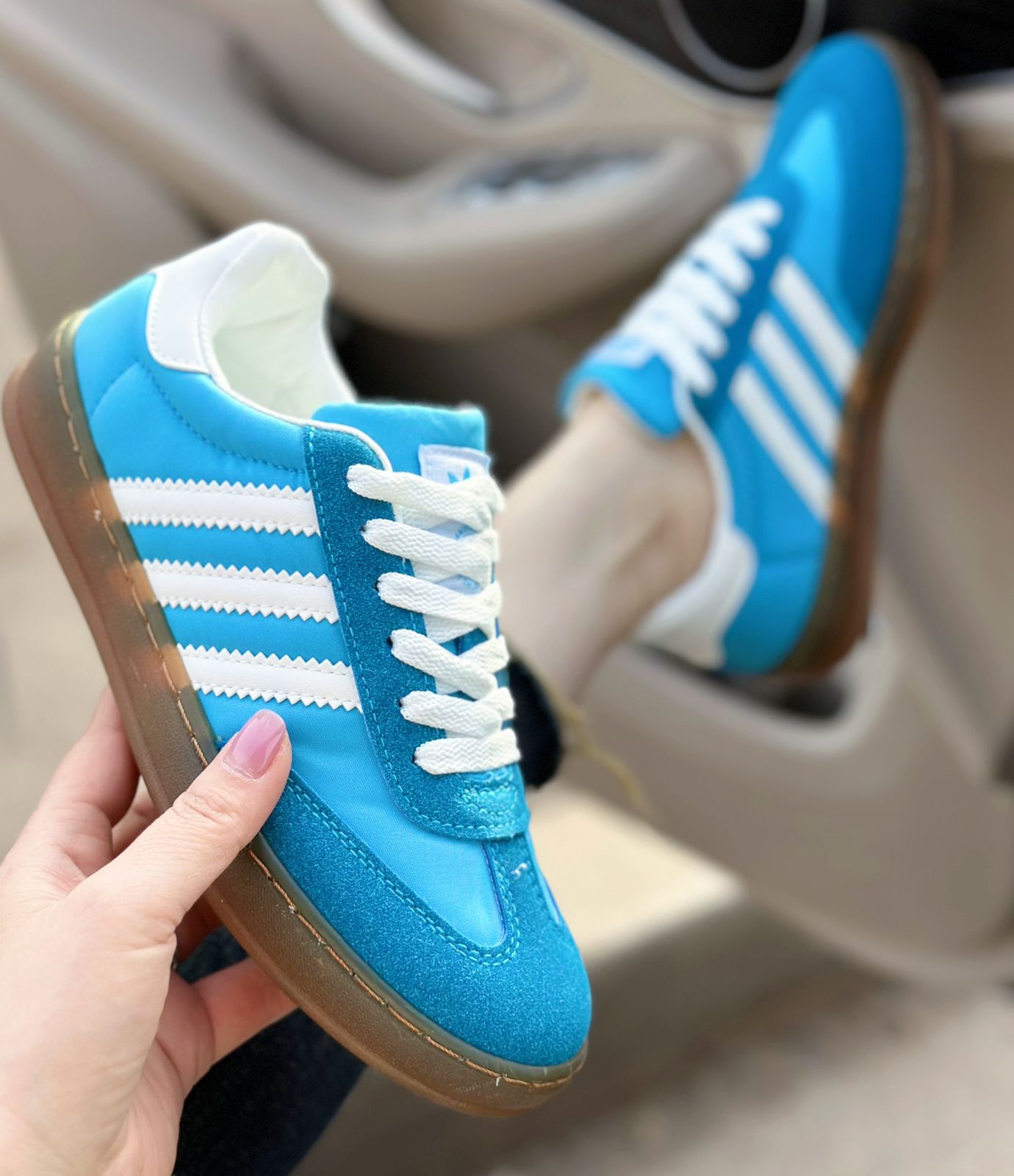 Женские весенние кроссовки FASHION SO-240-169 (8 пар в коробе, размер 36-41)