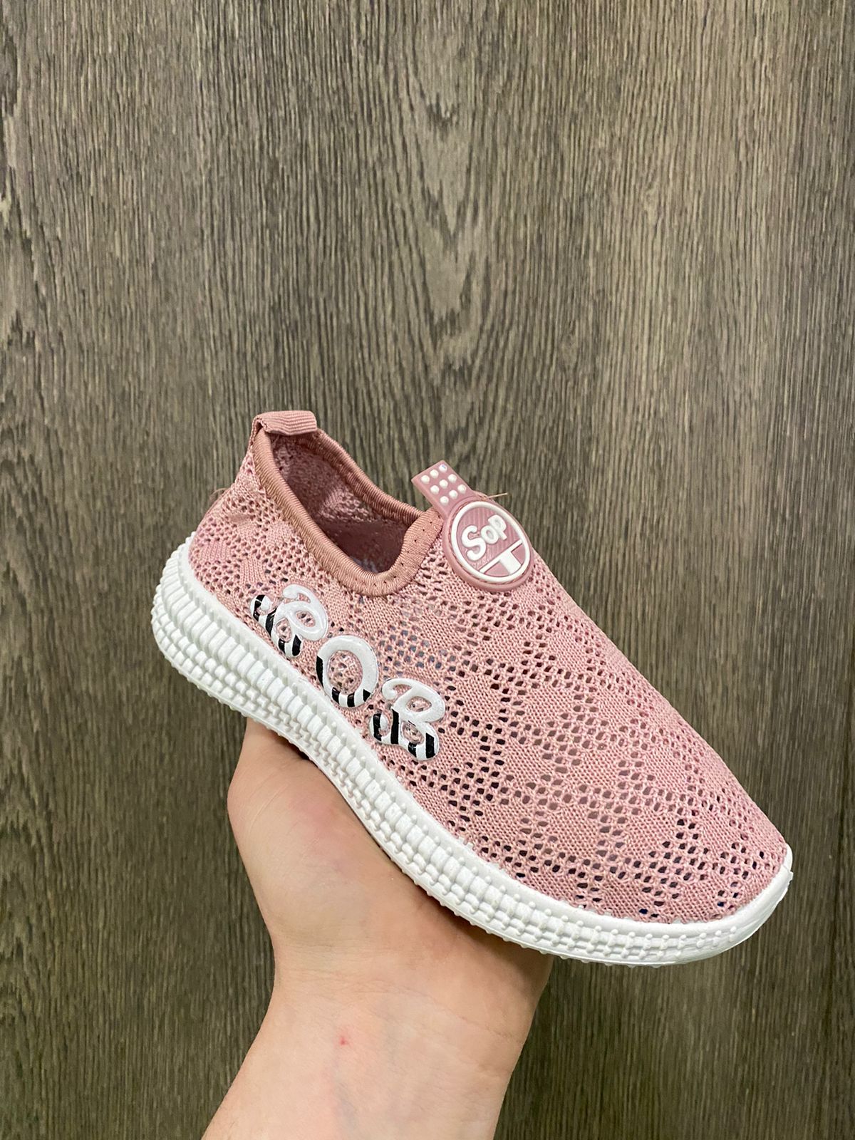 Детские весенние слипоны FASHION SO-239-105 (10 пар в коробе, размер 31-36)