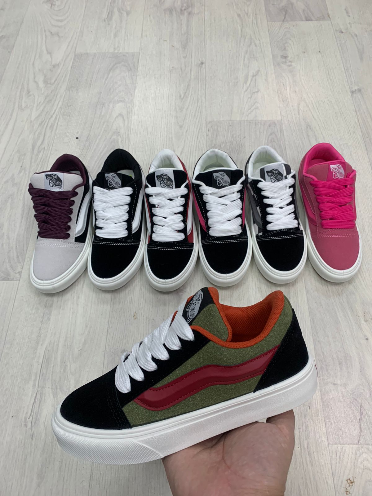 Женские весенние кроссовки MEITESI SO-224-124 (8 пар в коробе, размер 36-41)