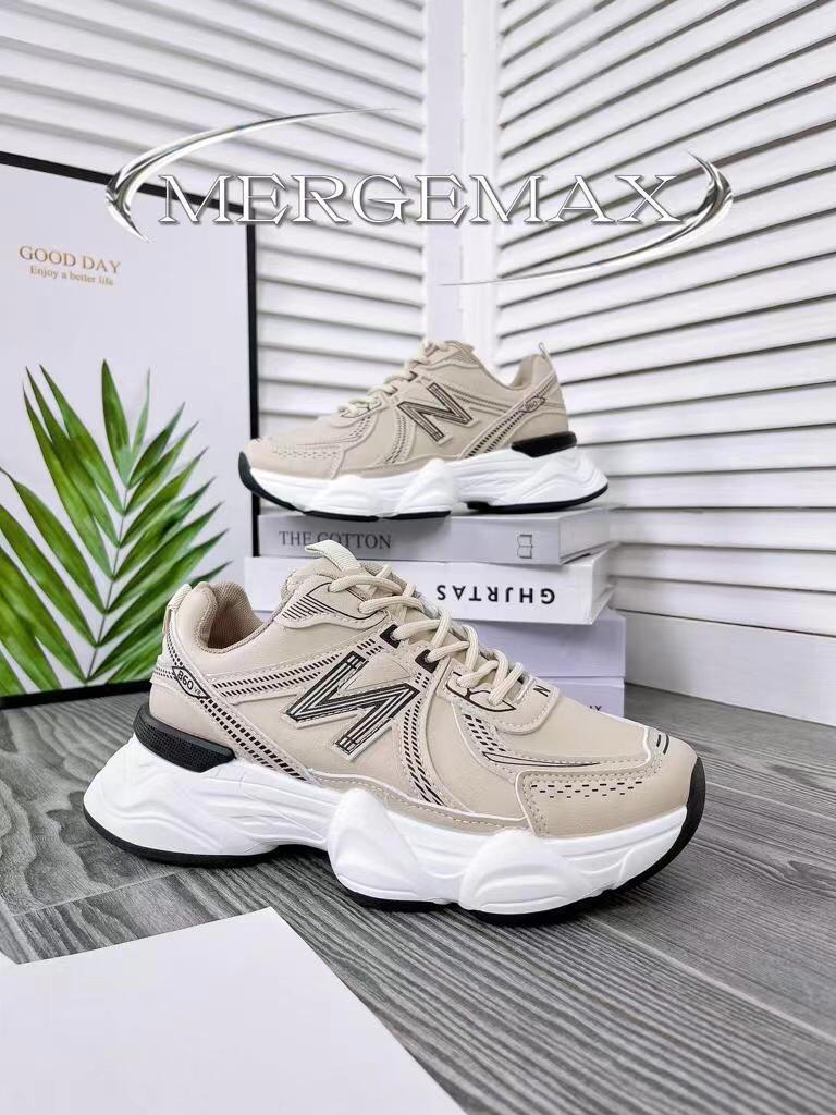 Женские весенние кроссовки MERGE MAX SO-222-151 (8 пар в коробе, размер 36-41)