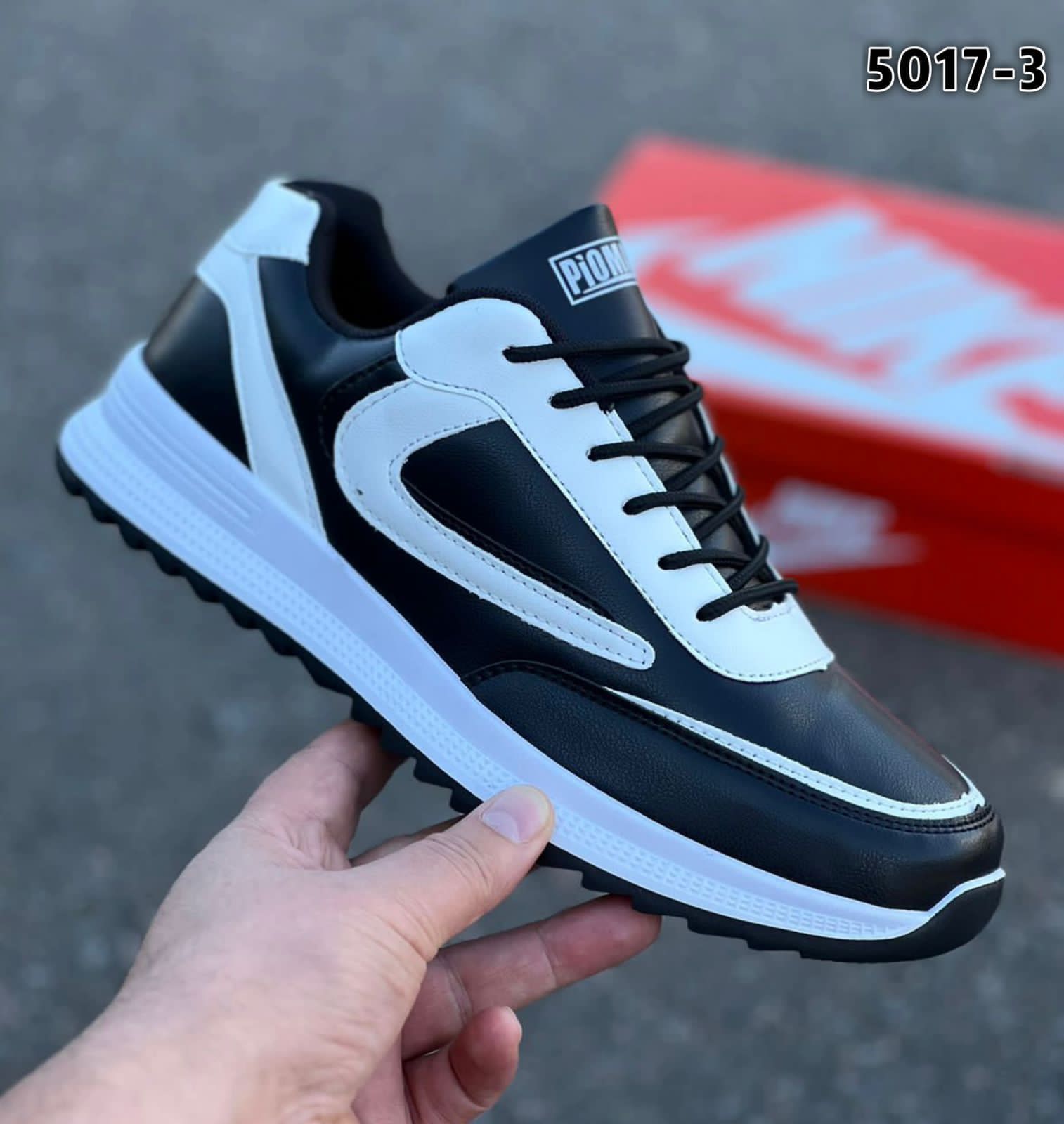 Мужские весенние кроссовки AIR SO-227-85 (8 пар в коробе, размер 41-46)