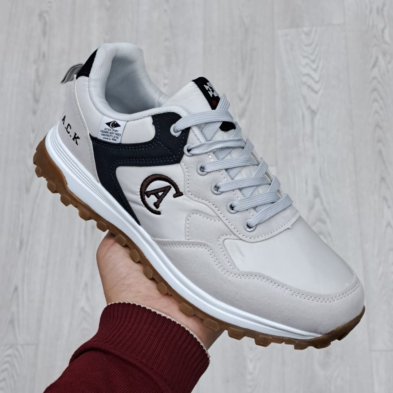 Мужские весенние кроссовки FASHION SO-230-218 (8 пар в коробе, размер 41-46)